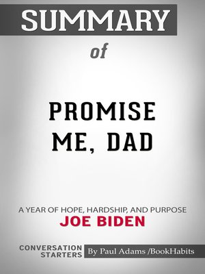 cover image of Summary of Promise Me, Dad